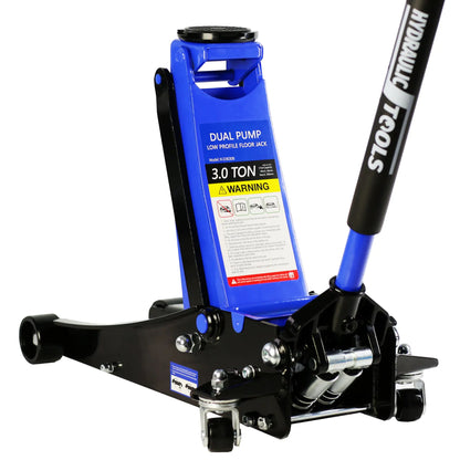 3 Ton Car Jack Hydraulic Lift Range 3.3 Ft - 19.7 Ft