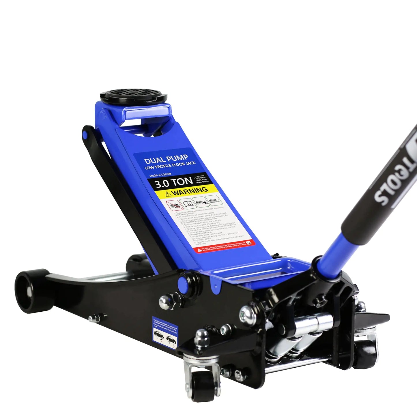 3 Ton Car Jack Hydraulic Lift Range 3.3 Ft - 19.7 Ft