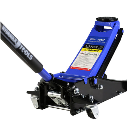 3 Ton Car Jack Hydraulic Lift Range 3.3 Ft - 19.7 Ft